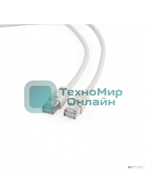 Патч-корд FTP Cablexpert cat.6, 10м, литой, многожильный, серый