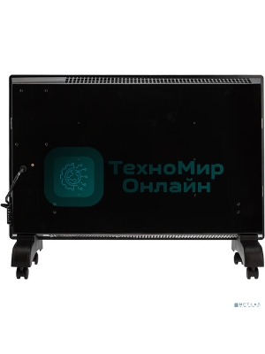 Конвектор электрический Rexant черный, 1500 Вт, 12 м2, электронный термостат, Wi-Fi