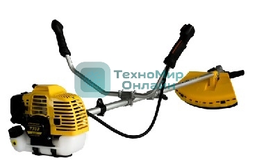 Триммер Champion Т333 разъемн. вал(Мощность 0.9/1.23 кВт/л.с., объем двигателя 32,6 см3, вес 7.2кг, бак 0,85л, используемая леска 1,6-3.0мм, рукоятка U-образная, прямая/разъемная штанга, ширина среза (леска/нож) 400/255, длина штанги 1343 мм.)