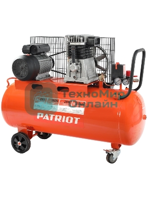 Компрессор поршневой Patriot PTR 100-440I масляный 440л/мин 100л 2200Вт оранжевый