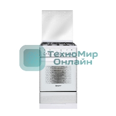 Плита газовая Gefest ПГ 5300-02 0040 белый, конфорок 4 шт, духовка 52 л, 50 см x 85 см x 58.5 см