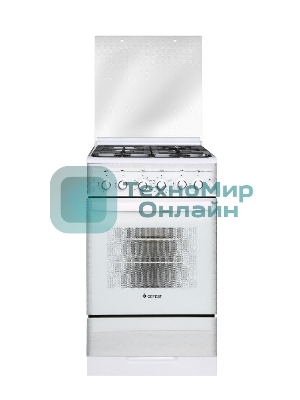 Плита газовая Gefest ПГ 5300-02 0040 белый, конфорок 4 шт, духовка 52 л, 50 см x 85 см x 58.5 см