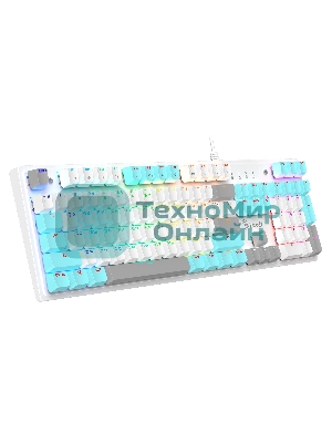 Клавиатура проводная A4Tech Bloody S510N USB белый