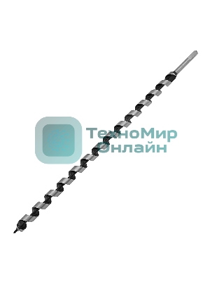 Сверло по дереву Matrix шнековое, 18 х 600 мм, 6-гранный хвостовик
