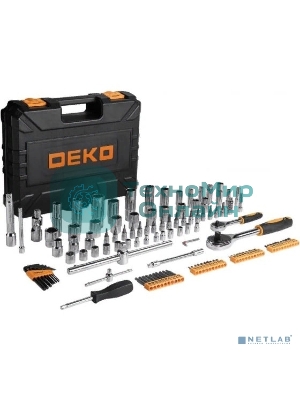 Набор инструментов Deko DKAT121 121 предмет (жесткий кейс)