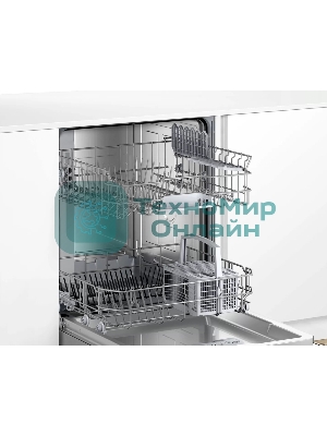 Встраиваемая посудомоечная машина Bosch SMV25AX06E, черный, 59.8 см, 12 компл., 48 дБ, класс A