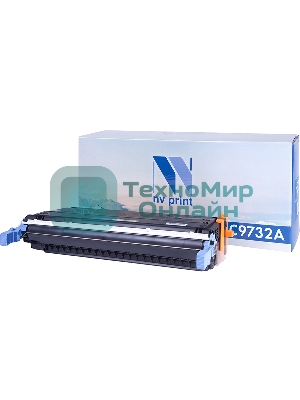 Картридж лазерный NVPrint совместимый HP C9732A Yellow для LJ Color 5500/5550 (12000k)