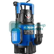 Насос ЗУБР НПГ-Т3-750 профессионал т3 погружной дренажный для грязной воды d частиц до 35мм 750Вт