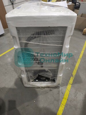 (На запчасти, битый компрессор) Морозильная камера Бирюса 412 белый, 80л, 3 ящика