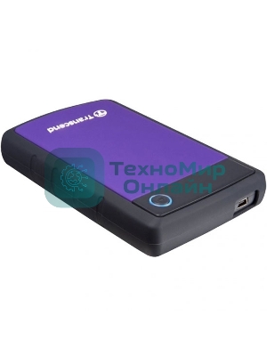 Внешний HDD Transcend USB 3.0 1Tb TS1TSJ25H3P StoreJet 25H3P (5400 об/мин) 2.5