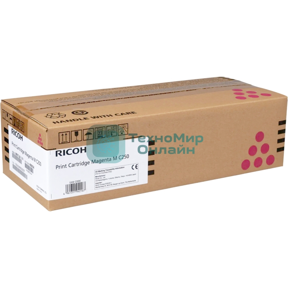 Картридж лазерный тип M C250H малиновый для Ricoh P C301W/M C250FW