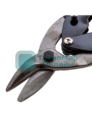 Ножницы по металлу Matrix, 250 мм, правые, обрезиненные рукоятки