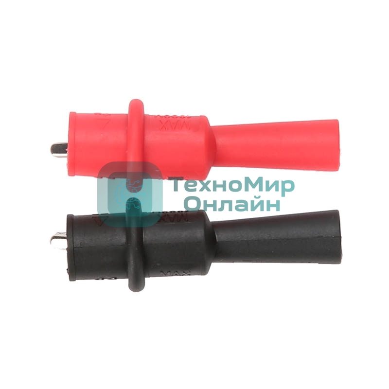 Зажим типа крокодил с резьбовым отверстием (с протектором) UNI-T UT-C05A (M4)