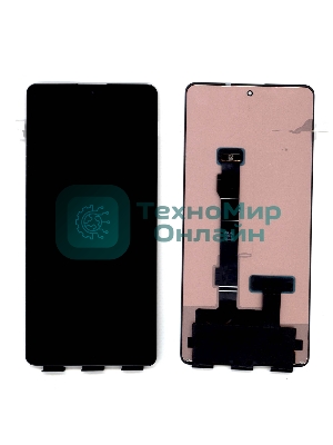 Дисплей для Xiaomi Poco X5 Pro, Redmi Note 12 Pro в сборе с тачскрином (original) черный