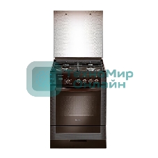 Плита газовая Gefest ПГ 6300-03 0047 коричневый, конфорок 4 шт, духовка 52 л, 60 см x 85 см x 60 см