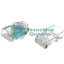 Коннекторы RJ-45 (8P8C) для UTP кабеля 6кат. (упаковка 100 шт.)