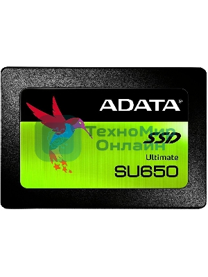Накопитель SSD ADATA SU650, 512Gb, SATA III, 2.5
