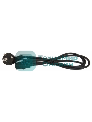 Кабель питания Cord Power Gembird/Cablexpert 1.8м, Schuko- C13, 6А, черный, с зазем.