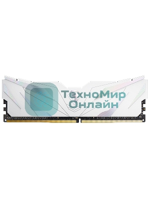 Оперативная память NETAC, DDR4, 8GB (1x8GB), 3200MHz, CL16, DIMM, с радиатором, белый