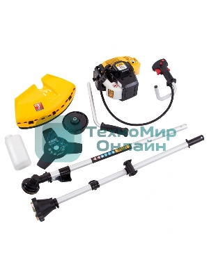 Триммер бензиновый Denzel DR-33S, 33 см3, разъемная штанга, состоит из 2 частей