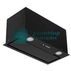 Вытяжка встраиваемая Elikor Cube 60П-1000 черный, 60 см, 1000 куб. м/ч, 54 дБ