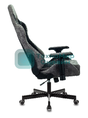 Кресло Бюрократ VIKING 7 KNIGHT B FABRIC черный, ткань, 120 кг, механизм качания