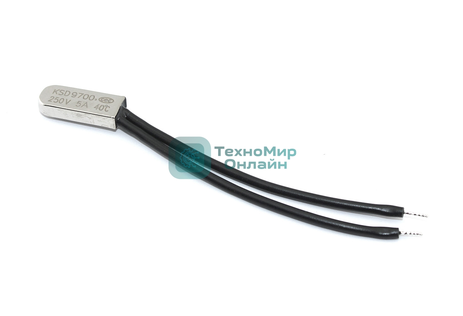 Термостат биметаллический KSD9700 5А/40 С нормально замкнутый