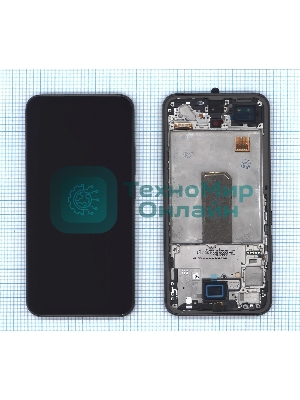 Дисплей для Samsung Galaxy A34 5G SM-A346B в сборе с тачскрином, черный Oled