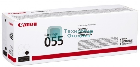 Картридж лазерный Canon 055 BK (3016C002) черный (2300 стр.) для Canon i-SENSYS серий MF740, LBP660