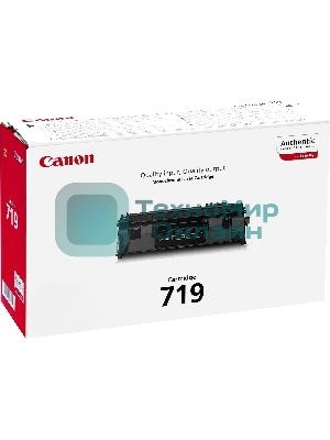 Картридж лазерный Canon Cartridge 719 (3479B002) черный (2100 стр.) для i-Sensys MF5840/MF5880/LBP6300/LBP6650