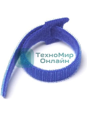 Хомут-липучка 310мм, 20 шт., синий