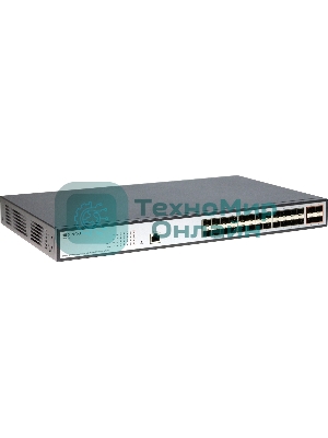 Коммутатор ORIGO Managed L3 Switch 24x1000Base-X SFP, 4x10Gbase-X SFP+, RJ45 Console, 19