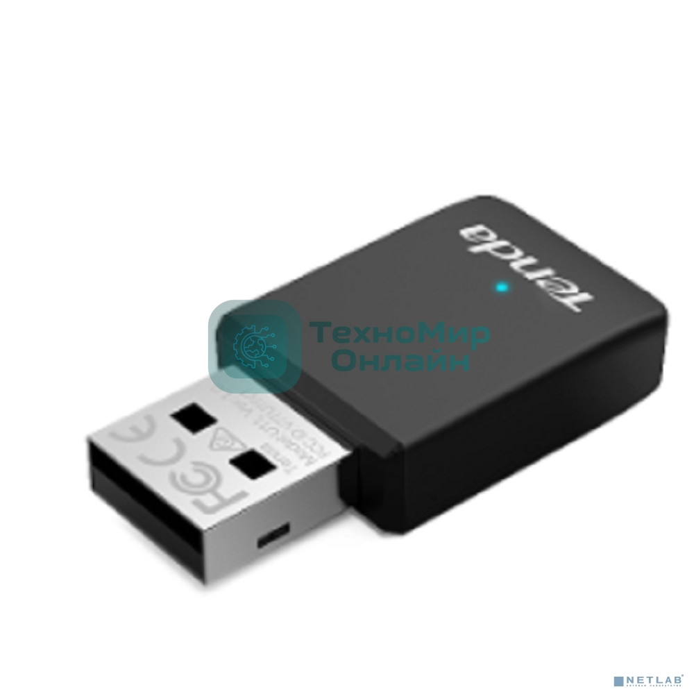 Адаптер Wi-Fi AX900 866MBPS USB U11 TENDA