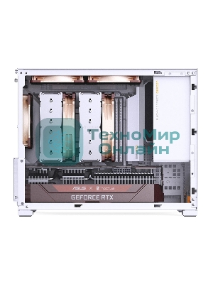 Корпус без блока питания Case JONSBO D32 PRO, Mini-Tower, TG, no fan, 2xUSB-A 3.2 + 1xUSB-C 3.2, mATX, mDTX, mITX White