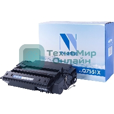 Картридж лазерный NVPrint совместимый HP Q7551X для LJ P3005/M3027/3035 (13000k)