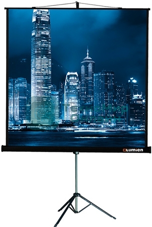 Экран на треноге Lumien 183x244см Master View LMV-100108 4:3 напольный рулонный