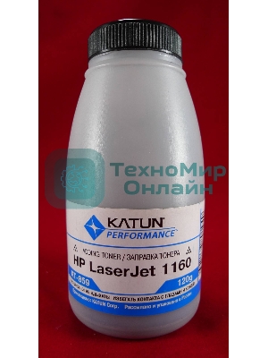 Тонер HP LJ 1160/1320 (фл.120г.) Katun фас России