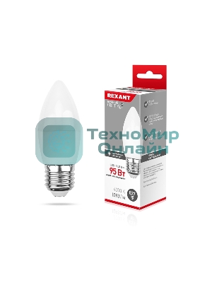 Лампа светодиодная Rexant 604-030 свеча (CN) 11,5 Вт E27 1093 лм 4000 K нейтральный свет