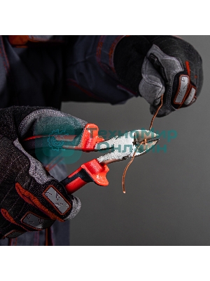 Бокорезы Matrix NICKEL, 160 мм, никелированные, двухкомпонентные рукоятки