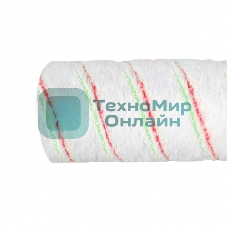 Валик Сибртех Эмали, 180 мм, ворс 12 мм, D 48 мм, D ручки 6 мм, полиамид, полиакрил