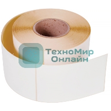 Термоэтикетки самоклеящаяся Cactus Eco CS-TE75120300 сегмент 75x120 мм, внешний диаметр рулона 90 мм, диаметр втулки 40 мм, 300 шт./рул, белый