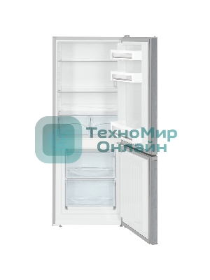 Холодильник Liebherr CUele 2331-26 001 серебристый двухкамерный 156/53л морозилка снизу