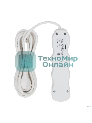 Сетевой фильтр СТАРТ С/УД-Ф S 3x5-ZV, белый, серия BASIC