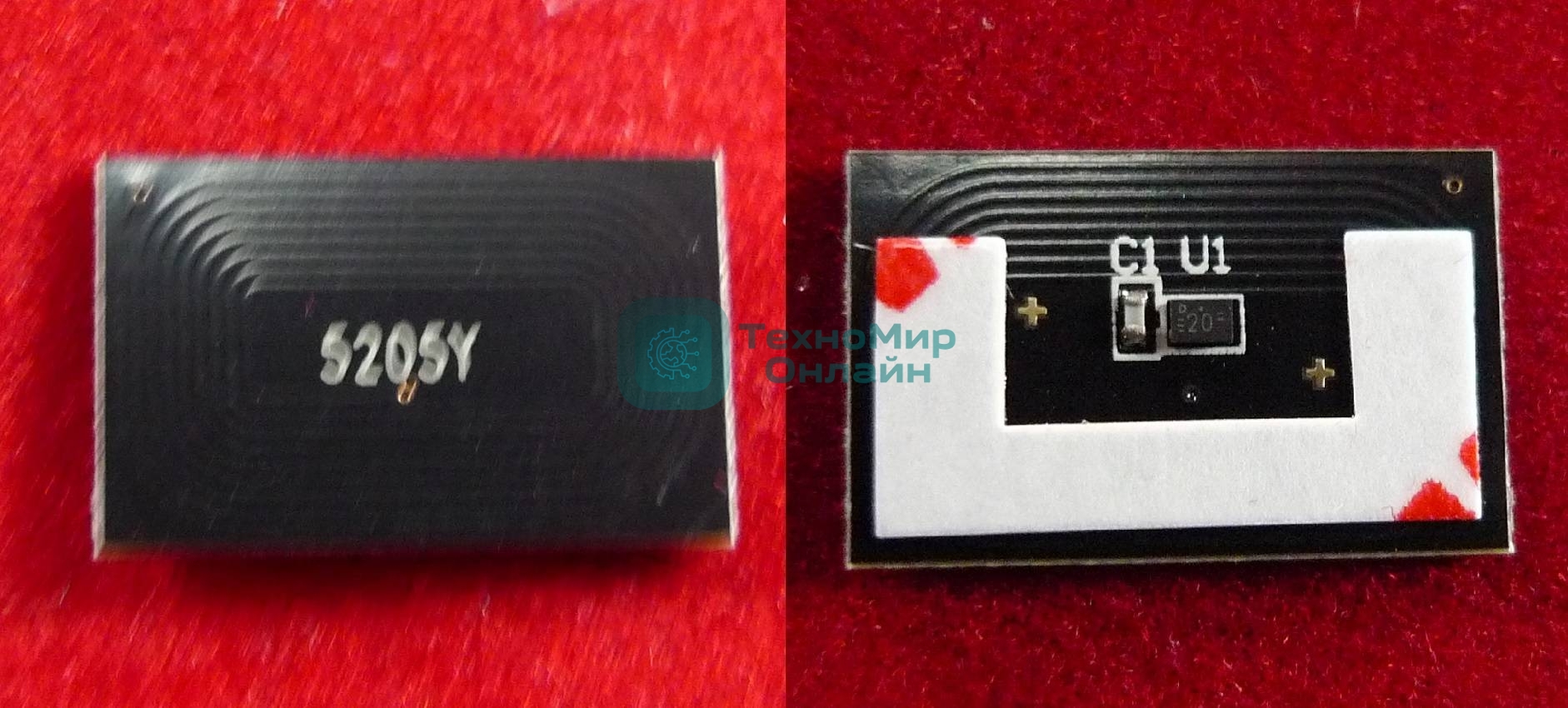 Чип ELP для Kyocera TASKalfa 356ci (TK-5205Y) Yellow 12K