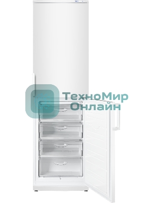 Холодильник Atlant XM-4025-000 белый двухкамерный 225/139л морозилка снизу