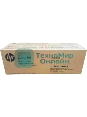 Картридж лазерный Cartridge HP 415X для LJ Pro M454/MFP M479/M480f, черный (7 500 стр.) (желтая упаковка)
