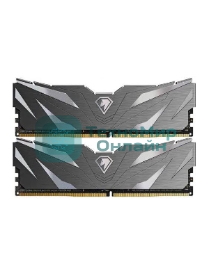 Оперативная память NETAC, DDR4, 16GB (2x8GB), 3200MHz, CL16, DIMM, с радиаторами, черный