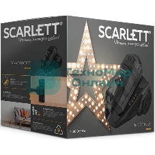 Пылесос Scarlett SC-VC80C307 черный, 450/2200 Вт, уборка сухая, пылесборник контейнер 3 л