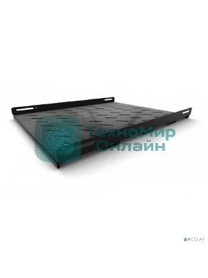 Полка стационарная Hyperline TSH3H-650-RAL9004 1U нагр.:100кг. 19