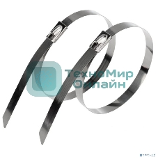 Хомут-стяжка стальная Rexant 152x4,6 мм, упаковка 10 шт.